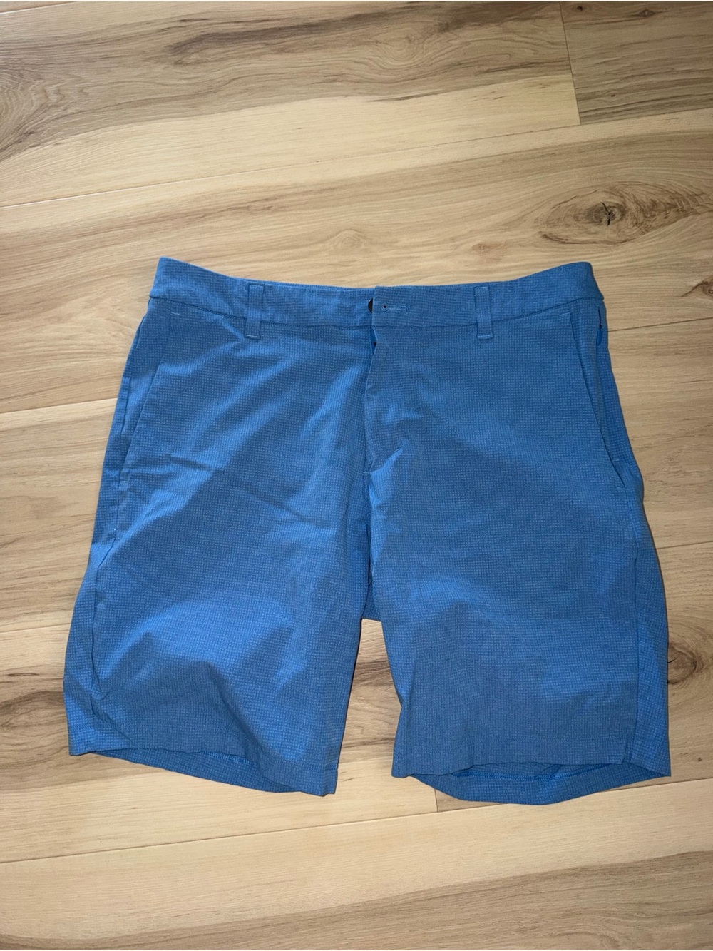 lululemon athletica Men's Light Blue Athletic Shorts